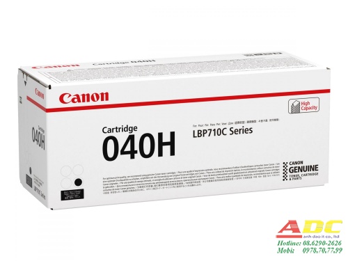 Mực in Canon 040H Black High Yield Cyan Toner Cartridge